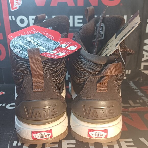 Vans Men's 9/Women's 10.5 Ultrarange Exo Hi MTE 2 Demitasse Brown Boots - Picture 11 of 14